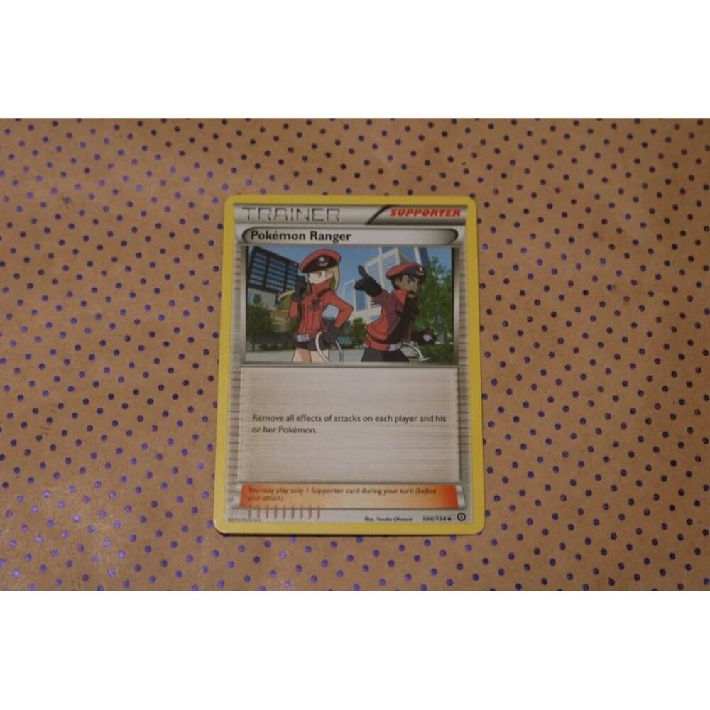 Pokemon Ranger 104/114 Pokemon Card (2016)